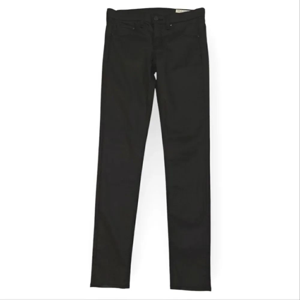 Nwot Rag & Bone Leather Like Gray Leggings Skinny Jeans Size 28